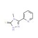 4-Methyl-5-pyridin-2-yl-4H-1,2,4-triazole-3-thiol - chemical structure image