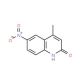 4-Methyl-6-nitroquinolin-2-ol - chemical structure image