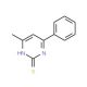 4-methyl-6-phenylpyrimidine-2-thiol (CAS 27955-44-8) - chemical structure image