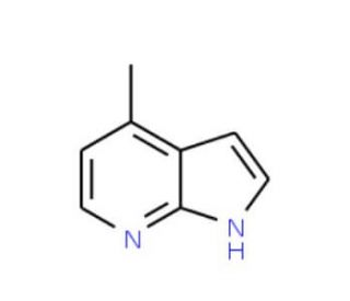 4-Methyl-7-azaindole (CAS 824-24-8) - chemical structure image