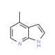 4-Methyl-7-azaindole (CAS 824-24-8) - chemical structure image