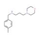 (4-Methyl-benzyl)-(3-morpholin-4-yl-propyl)-amine (CAS 436087-01-3) - chemical structure image