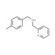 (4-Methyl-benzyl)-pyridin-2-ylmethyl-amine - chemical structure image