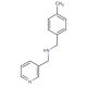 (4-Methyl-benzyl)-pyridin-3-ylmethyl-amine - chemical structure image