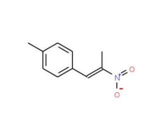 4-Methyl-beta-methyl-beta-nitrostyrene (CAS 52287-56-6) - chemical structure image