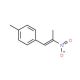 4-Methyl-beta-methyl-beta-nitrostyrene (CAS 52287-56-6) - chemical structure image