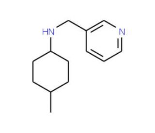 (4-Methyl-cyclohexyl)-pyridin-3-ylmethyl-amine - chemical structure image