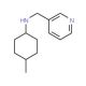 (4-Methyl-cyclohexyl)-pyridin-3-ylmethyl-amine - chemical structure image
