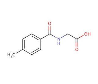 4-Methyl Hippuric Acid (CAS 27115-50-0) - chemical structure image