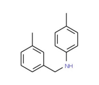 4-Methyl-N-(3-methylbenzyl)aniline - chemical structure image