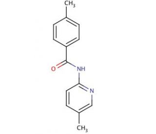4-Methyl-N-(5-methyl-2-pyridinyl)benzamide - chemical structure image