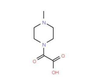(4-Methyl-piperazin-1-yl)-oxo-acetic acid (CAS 717904-36-4) - chemical structure image