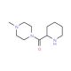(4-Methyl-piperazin-1-yl)-piperidin-2-yl-methanone - chemical structure image