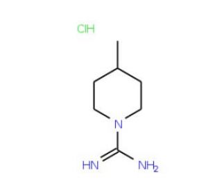 4-Methyl-piperidine-1-carboxamidine hydrochloride - chemical structure image