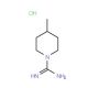 4-Methyl-piperidine-1-carboxamidine hydrochloride - chemical structure image