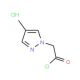 (4-Methyl-pyrazol-1-yl)-acetyl chloride hydrochloride - chemical structure image