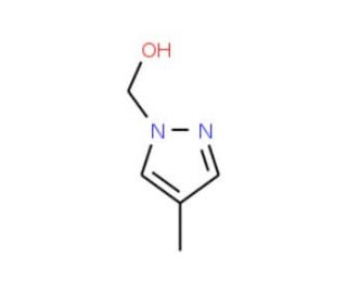 (4-Methyl-pyrazol-1-yl)-methanol - chemical structure image