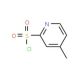 4-Methyl-pyridine-2-sulfonyl chloride (CAS 341008-95-5) - chemical structure image