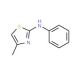 (4-Methyl-thiazol-2-yl)-phenyl-amine (CAS 90916-46-4) - chemical structure image