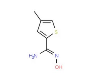 4-Methyl-thiophene-2-amidoxime - chemical structure image