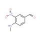 4-Methylamino-3-nitro-benzaldehyde (CAS 42564-41-0) - chemical structure image