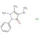 4-Methylamino Antipyrine HCl (CAS 519-98-2) - chemical structure image