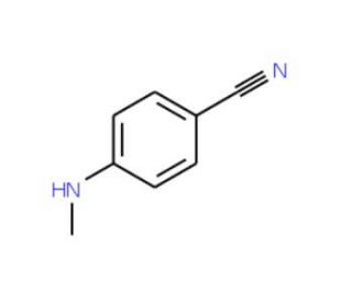 4-Methylamino-benzonitrile (CAS 4714-62-9) - chemical structure image