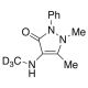 4-Methylamino-d3 antipyrine (CAS 1246820-06-3) - chemical structure image