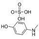 4-(Methylamino)phenol sulfuric acid (1:1) (CAS 51-72-9) - chemical structure image