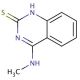 4-(methylamino)quinazoline-2-thiol - chemical structure image