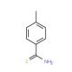 4-Methylbenzene-1-carbothioamide (CAS 2362-62-1) - chemical structure image
