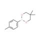 4-Methylbenzeneboronic acid neopentyl glycol ester (CAS 380481-66-3) - chemical structure image