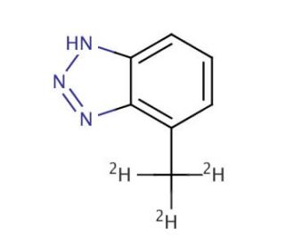 4-Methylbenzotriazole-d3 (CAS 1219151-49-1) - chemical structure image