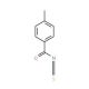 4-Methylbenzoyl isothiocyanate (CAS 16794-68-6) - chemical structure image