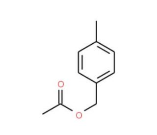 4-Methylbenzyl acetate (CAS 2216-45-7) - chemical structure image