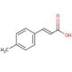 4-Methylcinnamic acid, predominantly trans (CAS 1866-39-3) - chemical structure image