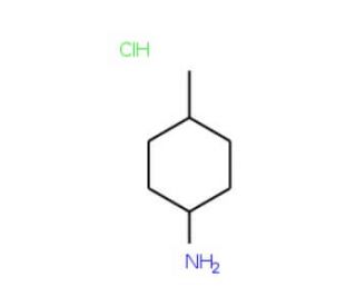 4-Methylcyclohexylamine hydrochloride, cis + trans (CAS 100959-19-1) - chemical structure image