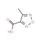 4-Methylfurazan-3-carboxylic acid (CAS 58677-34-2) - chemical structure image