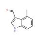 4-Methylindole-3-carboxaldehyde (CAS 4771-48-6) - chemical structure image