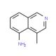 4-Methylisoquinolin-5-amine (CAS 194032-18-3) - chemical structure image