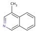 4-Methylisoquinoline (CAS 1196-39-0) - chemical structure image