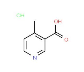 4-Methylnicotinic acid hydrochloride (CAS 94015-05-1) - chemical structure image