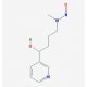 4-(Methylnitrosamino)-1-(3-pyridyl)-1-butanol 的分子结构, CAS编号: 76014-81-8 4-(Methylnitrosamino)-1-(3-pyridyl)-1-butanol (CAS 76014-81-8) - chemical structure image