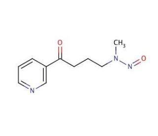 4-(Methylnitrosamino)-1-(3-pyridyl)-1-butanone (CAS 64091-91-4) - chemical structure image