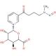 4-(Methylnitrosamino)-1-(3-pyridyl)-1-butanone N-β-D-Glucuronide 的分子结构, CAS编号: 350508-26-8 4-(Methylnitrosamino)-1-(3-pyridyl)-1-butanone N-β-D-Glucuronide (CAS 350508-26-8) - chemical structure image