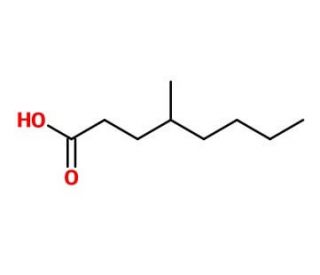 4-Methyloctanoic acid (CAS 54947-74-9) - chemical structure image