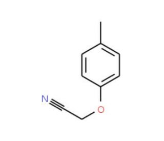 4-Methylphenoxyacetonitrile (CAS 33901-44-9) - chemical structure image