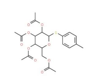 4-Methylphenyl 2,3,4,6-tetra-O-acetyl-b-D-thiogalactopyranoside (CAS 28244-99-7) - chemical structure image