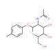 4-Methylphenyl 2-acetamido-2-deoxy-b-D-glucopyranoside (CAS 35694-99-6) - chemical structure image