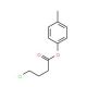 4-Methylphenyl 4-chlorobutanoate (CAS 23051-24-3) - chemical structure image